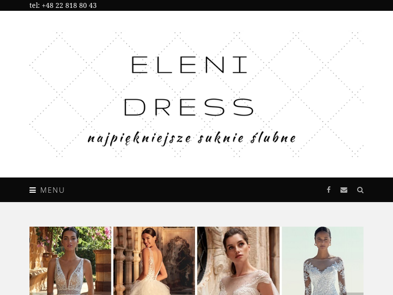 Eleni Dress - Suknie ślubne Warszawa